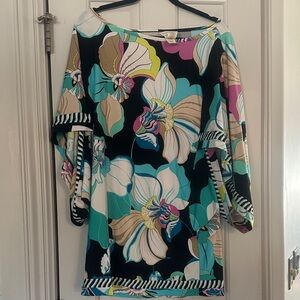 Vibrant Floral Women's swim cover up Trina Turk